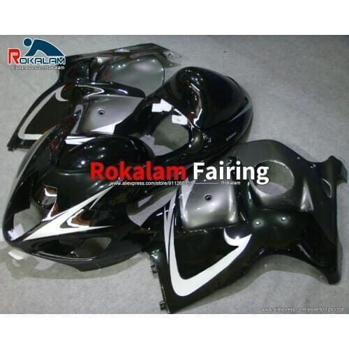 For Suzuki GSXR1300 Hayabusa 1999 2000 2001 2002 2003 2004 2005 2006 2007 Black Motorcycle Fairing Kit (Injection Molding)