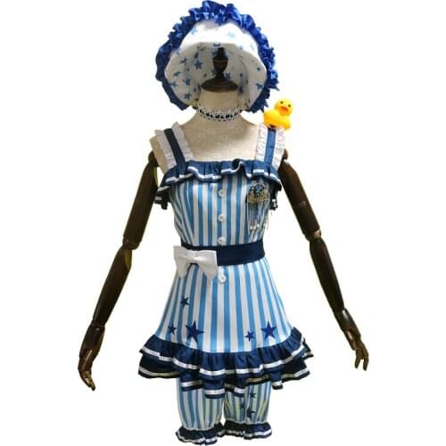 Game Identity V Cosplay Costume Tracy Reznik New Skin Re-swim Sportswear Women Girls Outfit Halloween adult/kids Costumes