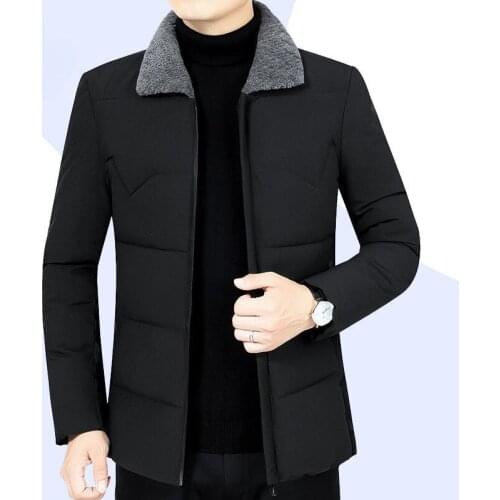 Winter Mens Bomber Jacket Fashion Men Warm Cotton Padded Coats Short Casual Outwear Parkas Jackets Mens Clothing Y205