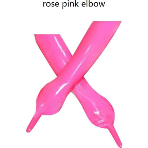 Latex fetish gloves short gloves finger-less 9516 black rose pink color