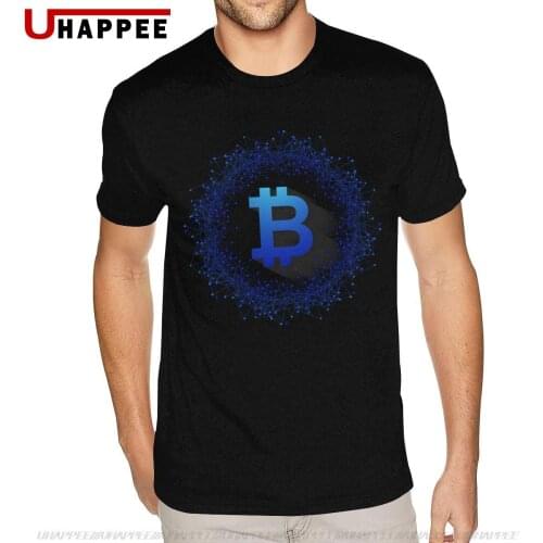 Bitcoin Crypto Money Tshirt Gentlemen Oversize Tee Shirts Men Short Sleeves Low Price Brand Unique Apparel