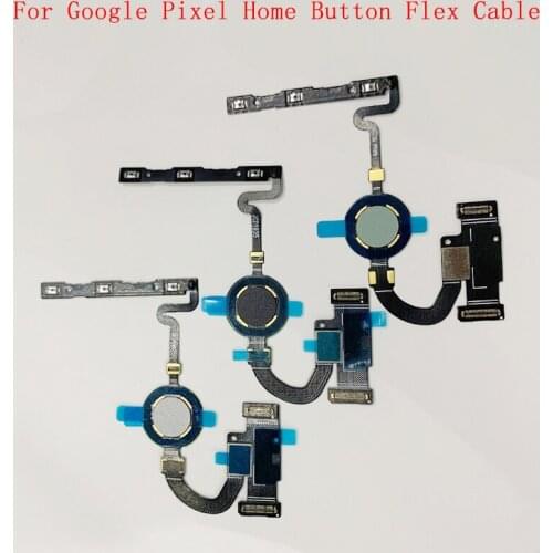 Original Home Button Return Flex Cable For Google Pixel 5 With Fingerprint Sensor Scanner Touch ID
