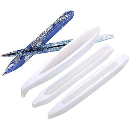 Silicone Resin Mold Ballpoint Pen Making Silicone Mould Resin Art Mold DIY Soap
