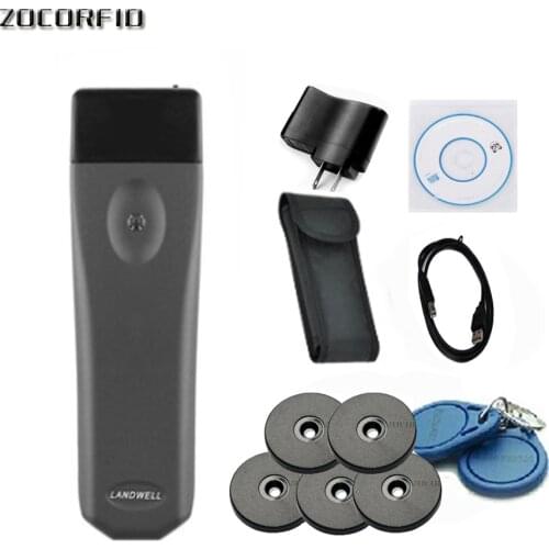 LANDWELL L3000EF-1 Rfid Guard Tour Patrol System /125KHZ Guard Tour Reader free10 Checkpoints 2 Staff Tag