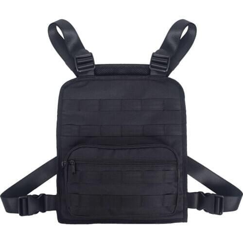 MOLLE Shoulder Bag Multi-Purpose Military Combat EDC Pouch Tatcical Bag Zipper Outdoor Hunting Bags 2021