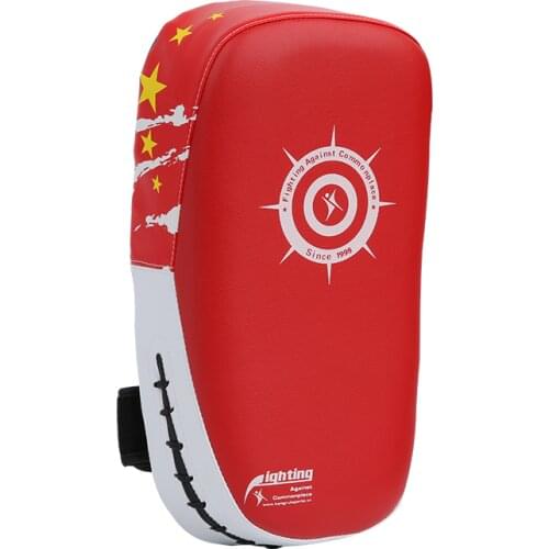 Muay Thai Boxing Taekwondo Kick Karate Pad PU Leather MMA Martial Art Punch Mitts Bag Shield