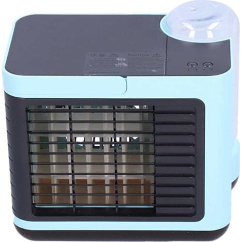 Negative Ion Air Cooler Mini Desktop Air Conditioner Water Cooling Fan USB Charg