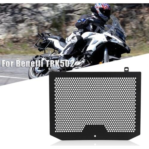 Motorcycle Radiator Guard Aluminium Alloy Radiator Grille Protector Replacement for Benelli TRK502C Bicycle Engine