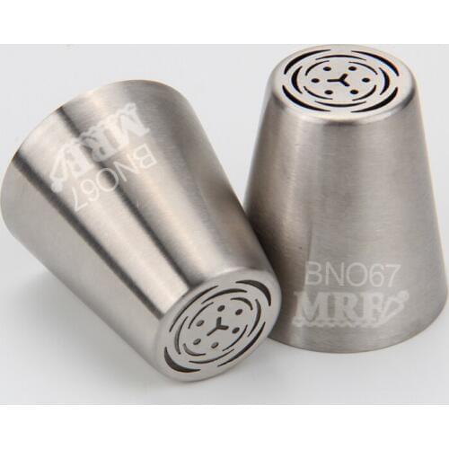 30pcs/lot)Free Shipping FDA High Quality Stainless Steel Cake Decorating Large Russian Tulip Icing Nozzle#BNO67