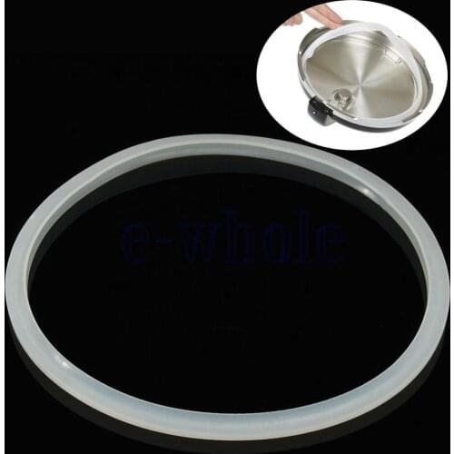 22cm Replacement Silicone Rubber Clear Gasket Sealing Ring Home Pressure Cooker