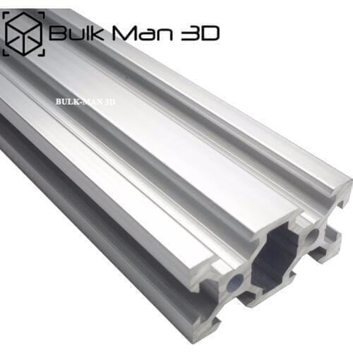 5Meters/Lot V-Slot Linear Rail 2040 Black/Silver Anodized Aluminum Profile on DIY 3D printer, cnc engraving machine