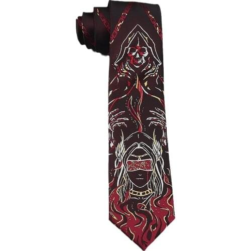 Free Shipping New Male mens Original design (God’s girl) printed tie female students personality gift necktie accessories