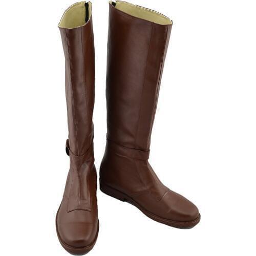 Star Cosplay Wars Jedi Knight Obi-Wan Kenobi Boots Party Shoes Custom Halloween Carnival Christmas Boots Men Male European Size