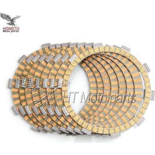 8XPCS Motorcycle Friction Clutch plates disc For Benelli BN600 TNT600 Stels 600 Keeway TNT 600 GT BN600GT TNT600GT STELS 600GT