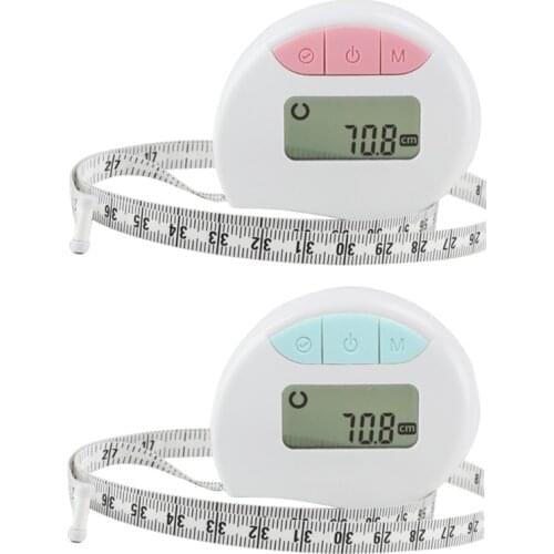 Body Circumference Tape Measure Waist Bicep Measure W/ Self-locking And Retractable Tape