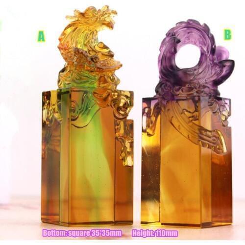 Beautiful coloured glaze custom scrapbooking stamp ink pads for painting and calligraphy signing