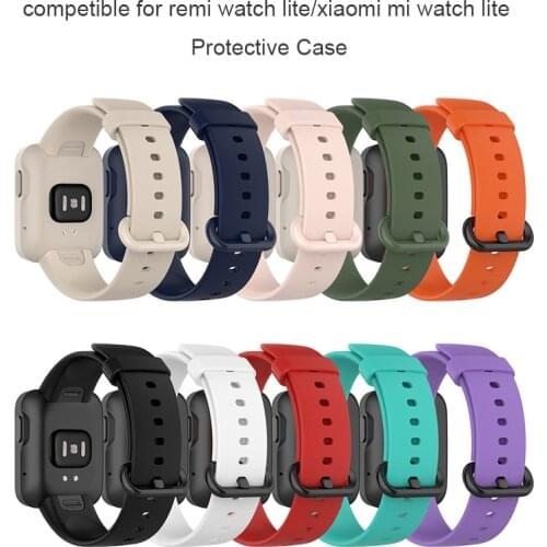 Soft Wristband Bracelet For XiaoMi Mi Watch Lite Strap Replacements For XiaoMi RedMi Watch XioMi Smart Watch Accessories