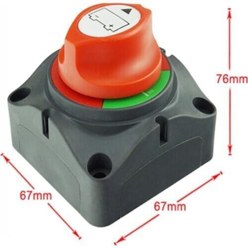 Battery Master Disconnect Rotary Cut Off Isolator Switch Car motorcycle Boat