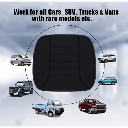 Car Seat Cushion Universal Comfortable Chair Mat For All Seasons Memory Foam Breathable Comfortable Car Office Home Cushion Pad