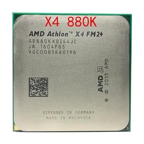 AMD Athlon X4 880K X4 880 K 4.0 GHz Quad-Core CPU Processor AD880KXBI44JC Socket FM2