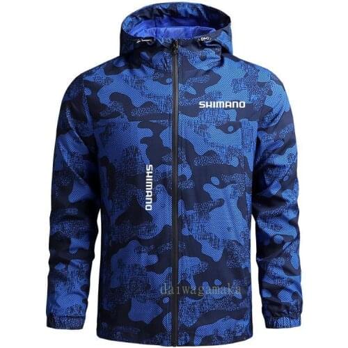 Fishing Jacket Breathable Fishing Shirt Quick Drying Coat Camouflage Spring Sun Protection Clothing Fishing Clothes Men Outdoor