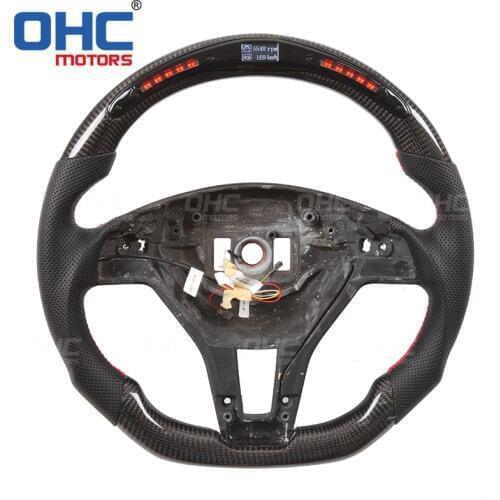 LED Steering Wheel compatible for Mercedes Benz W204,S204 W212,V212,S212 X156 X253 W246 C117,X117 W218 C GLA E GLK B CLA Class