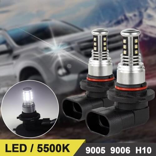 Led V15-9005/9006/H10-12SMD-LG2016 LG Ultra Bright LED Fog Lamp Car Replacement Lamp Accessories Headlight Lamps Bulb 12V/24V