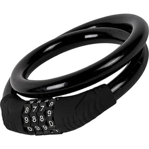 Bike Password Lock Anti-Theft Combination Number Code Bicycle Lock Steel Cable Chain Security Safety Lock Bike Cycle Accessories