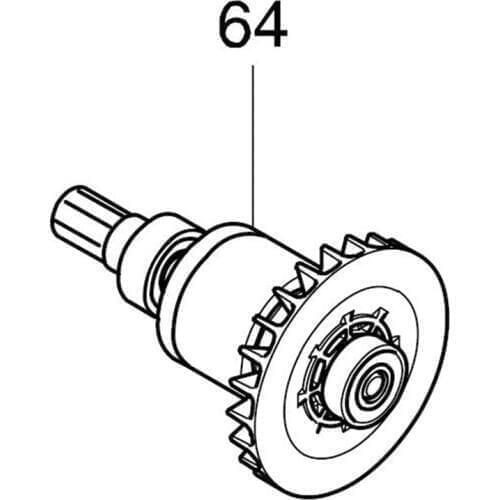 AC220-240V MAKITA 619442-3 Rotor Motor Armature for DFT085F Rotor