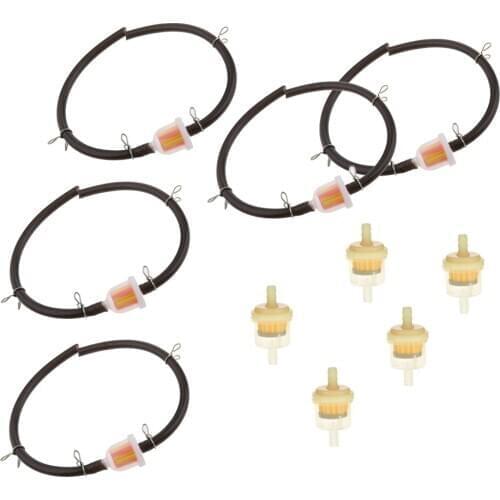 10X 47 49cc Mini Gas Hose Pipe Fuel Filter Kit For Dirt Pocket Bike