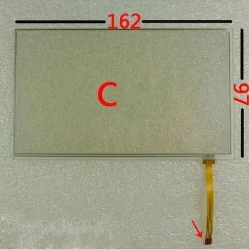 7 inch 162*97 touch screen navigation E route x10-hd X20 external screen handwritten screen