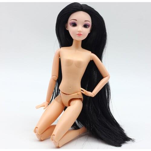 Accessories Body 3D eyes girl Joints Can Change Head Foot Clothes Move American doll Girl Gift Pretend Toy Baby dress up doll