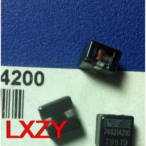 Free Shipping 10PCS/lot 744314200 7X7X5MM 7050 2UH 11.5A WE flat copper coil high current inductor