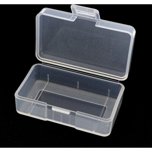 2 Pieces Portable 9V Battery case Storage Box Plastic Battery Protective Box Transparent Holder Soshine for 2pcs 9V 6F22 Battery