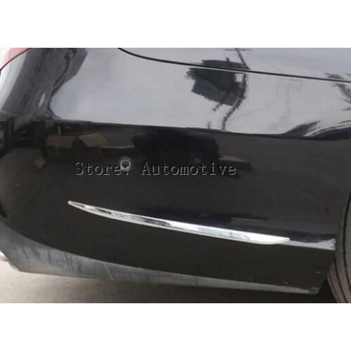 ABS Side Molding Decorative Strips Trim Sticker For Mercedes Benz E Class W213 E200l 300l 2016 2017 AMG Car Accessories