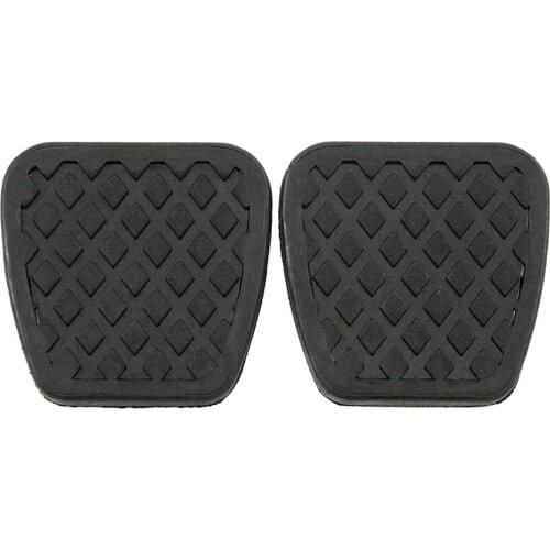 2 PCS Brake Clutch Pads Cover for Compatible with Honda Civic Pedal Rubber Manual Transmission Replacement