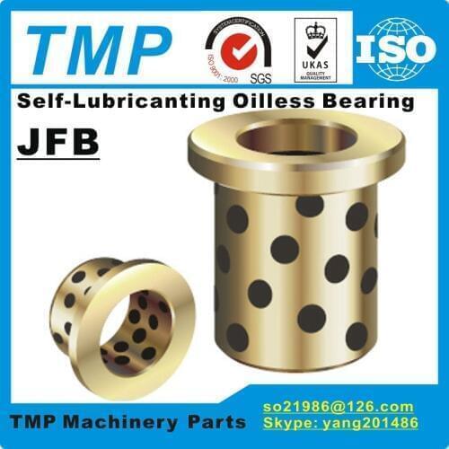 JFB101410/JFB101412/JFB101415/JFB101420/JFB101425/JFB101430 Flanged Oilless Bearing Bushing,1010F/1012F/1015F/1020F/1025F/1030F