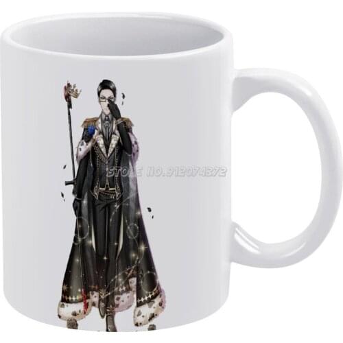 V2 Coffee Mugs Ceramic Tea Cup Milk Mug Warmer Personalized Friends Birthday Gift Butler Anime Phantomhive Sky Manga Grells Butl