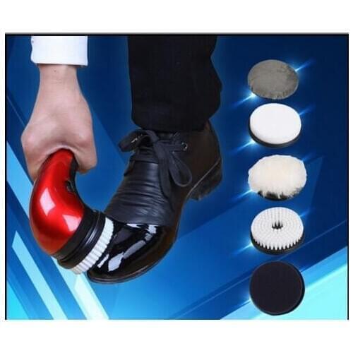 Shoe polisher electric mini 2017 household portable Leather Polishing Equipment automatic clean machine