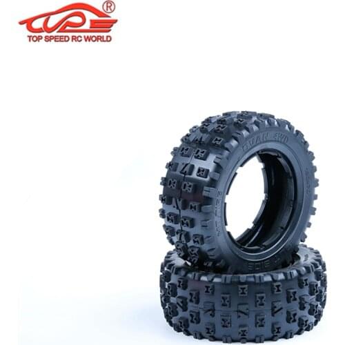 Rubber Tyre Skin Set Fit for 1/5 Losi 5ive T ROVAN LT KM X2 Tires Upgrade Parts