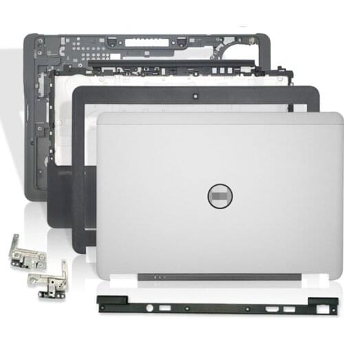 NEW Laptop For Dell E7240 LCD Back Cover/LCD Front Bezel/Palmrest/Bottom Door Cover 0WRMNK WRMNK AM0VM000701 Top Case Silver
