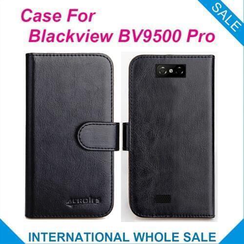 Original! Blackview BV9500 Pro Case ,6 Colors High Quality Leather Exclusive Case For Blackview BV9500 Pro Phone Bag Tracking