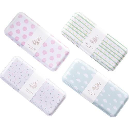 1pcs Jiuyi Stationery Wholesale Wonderland Creative Tin Box Stationery Box School Supplies