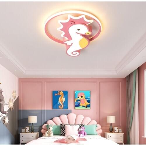 Pink Animal Ceiling Light For Kids Room Baby Room Light Kids Bedroom Ceiling Light Boy Room Lighting Childrens Room Led Light
