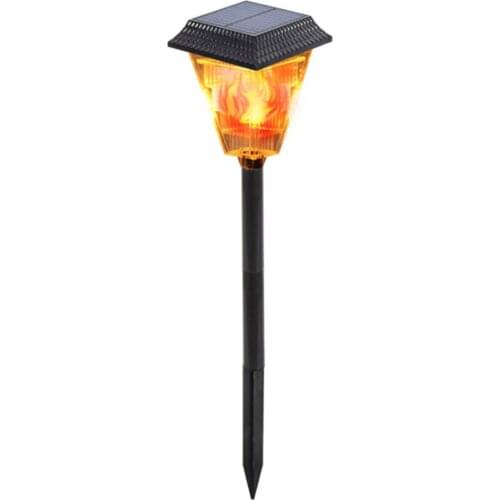 Garden Light Torch Lights Plugs Lawn Lamp Plastic Ground Pegs Waterproof Accessories