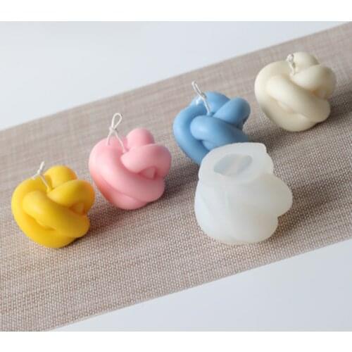 Silicone Magic Ball Candle Mold 3d Candle Wax Soap Mold Cake Decoration Manual Handmade Clay Plaster Gumpaste Mould Mum Kalıbı