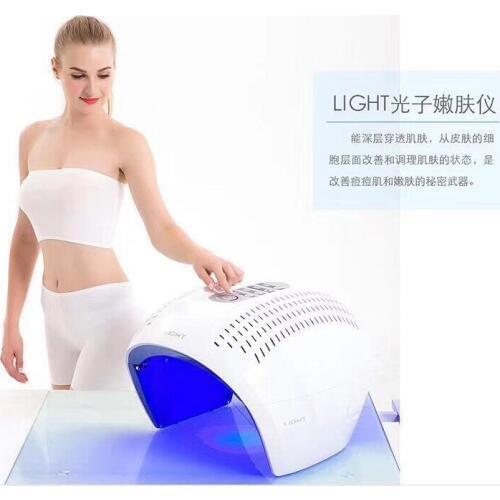 LED light therapy skin rejuvenation acne treatment wrinkle removal device