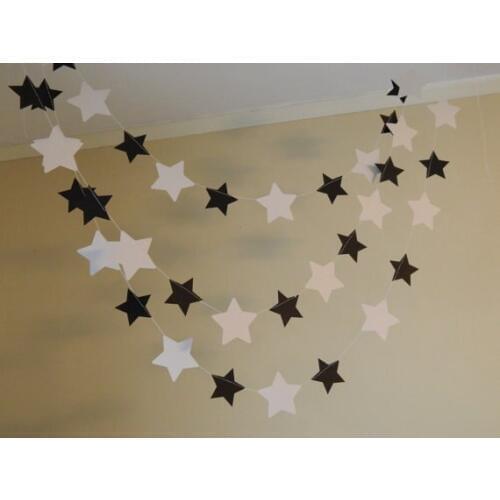 Birthday decorations / Star Garlands Classroom Decorations10ft Paper StarsBirthday Decorations Graduation Decorations Photo Prop