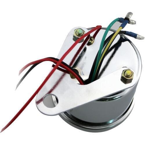 Universal Motorcycle Speedometer Tachometer Odometer Rev Counter 0-1000RPM