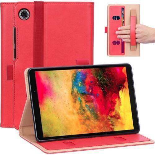 Vintage pattern case For Huawei MatePad T8 KOBe2-L09 KoBe2-L03 8.0 inch PU Leather Stand holder with card slots handrest Cover